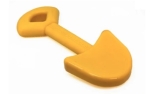 SodaPup ID Nylon Shovel Hundespielzeug Yellow