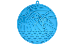 Sodapup Sun N Sea Lickmat Schleckmatte, blau
