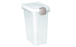 Futtercontainer Cibo transparent/weiß