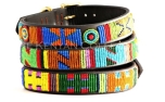 The Kenyan Collection Hippo Circus Beaded Dog Collar