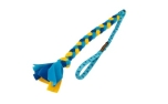 Tug-E-Nuff Bungee Fleece Tug Toy blue