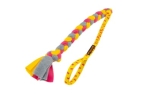 Tug-E-Nuff Bungee Fleece Tug Toy yellow