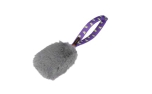 Tug-E-Nuff Faux Fur Pocket Squeaker Tug purple