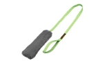 Tug-E-Nuff Faux Fur Squeaky Chaser Toy green