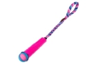 Tug-E-Nuff Fauxtastic Powerball Bungee Tug pink