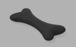 United Pets Hundespielzeug Gustosso black