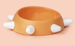 United Pets Hundenapf Boss, Orange/White Spikes