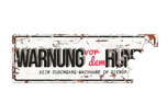 Warnschild, Warnung vor dem Hund, No.4