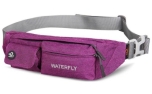Waterfly® Unisex Gürteltasche für Sport, Spaziergang und Training lila