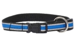 Weltmeisters Dogfood Dogsport Halsband Colorado mit Schnellverschluss, blau