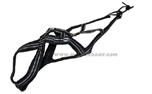 Weltmeisters Dogfood Dogsport X-Back CROSS Zuggeschirr, schwarz
