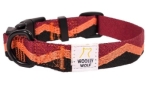 Woolly Wolf Peaks Collar Cranberry