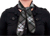 Aqua Coolkeeper Cooling Necktie, kühlendes Halsband, scottish grey