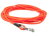 Mystique Biothane Schleppleine Scherenkarabiner, rund, neonorange