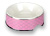 Chacco Keramik Napf Karo, pink/weiss