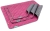 Doctor Bark Wendedecke mit Fleece, hot pink melange/hellgrau