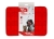 Eat Slow Live Longer Lick Mat Dimensions Flower Red