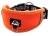 Finnero OCEAN SPORT Fastex Halsband mit breiter Neoprenauflage orange