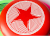 Frisbee Eurodisc Organic Star, rot