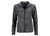 James & Nicholson Damen Melange Fleecejacke, grey-melange/anthracite