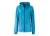 James & Nicholson Damen Regenjacke, turquoise/iron-grey