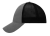 James & Nicholson Elastic Mesh Cap Baseballkappe, dark-grey-melange/black