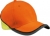 James & Nicholson Neon Reflex Cap, neon-orange/neon-yellow