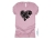 Kashell Creations Puppy Love T-Shirt heather orchid/pink