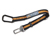 Kurgo Direct to Seat Belt Tether Sicherheitsgurt, orange/schwarz