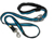 Kurgo Quantum Leash, Nylon Hundeleine (Reflektor), schwarz/blau