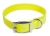 Mystique Halsband Biothane Deluxe, neon-gelb