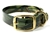 Mystique Halsband Biothane Deluxe (Messing), camo-khaki