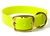 Mystique Halsband Biothane Deluxe (Messing), neon-gelb