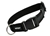 Mystique Hundehalsband gummiert, schwarz