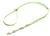Mystique Biothane Führleine (MESSING), beta pastellgrün