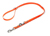 Mystique Biothane (gold) verstellbare Leine Führleine (Standard Karabiner), orange