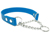 Mystique Biothane Halsband mit Durchzugskette, beta hellblau