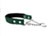 Mystique Biothane Halsband mit Durchzugskette Neopren, beta grün