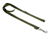 Mystique Nylon Leine (ROBUSTER Karabiner), khaki