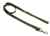 Mystique Nylon Leine (MESSING Karabiner), khaki