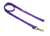 Mystique Nylon Leine (MESSING Karabiner), lila