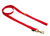 Mystique Nylon Leine (MESSING Karabiner), rot