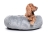 mypado K-Nax Fake Fur Hundebett, grau