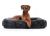 mypado Spring Fake Fur Hundebett, anthrazit