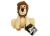 DoggyToy Buddies 2-in-1 Kuscheltier mit Tuch Lion