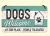 PfotenSchild Hängeschild Dogs Welcome