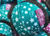 Puppingtons Pods mit Schlaufe interaktives Hundespielzeug teal Star