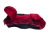 Regen- Hundejacke Rogz Rain Skin, rot