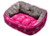 Rogz Trendy Podz Hundebett, Pink Bones