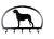 Schlüsselbrett Irischer Wolfshund